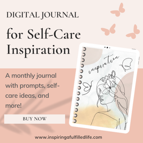Digital Journal for Self-Care Inspiration banner ad by Suzanne Marie